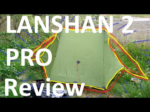 Lanshan 2 pro by 3F UL gear review, BEST ULTRA LIGHT TENT??
