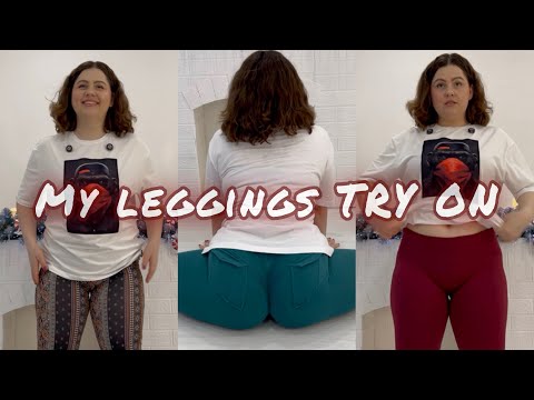 Leggings try on Part 2 / Leggings test in split and twerk dance motion