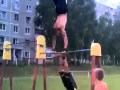 Sorprendente acrobacia