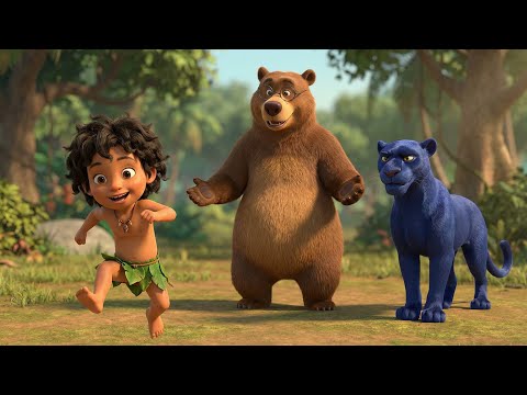 Mowgli Episode 4 | Where did the human child go 😱 | Ballu Bagheera are worried | Jungle Book Story
