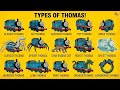 Types Of Thomas 15 Different Versions Of Thomas The Tank Engine