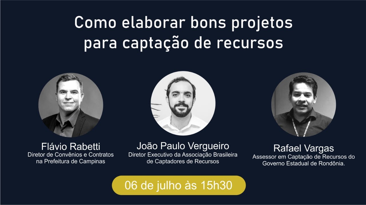 Como elaborar bons projetos para captação de recursos
