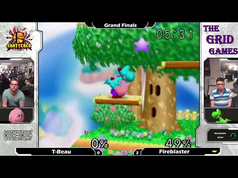 Smash 64: T-Beau (Falcon/Kirby) V Fireblaster (Yoshi) - Shattered 85 Tourney
