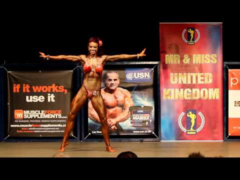 2011 NABBA Ms UK Nicola Goodwill trained figure