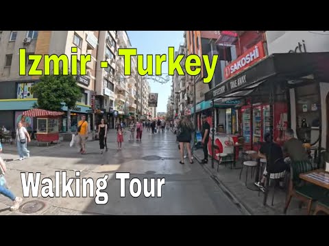 Izmir, Turkey Walking Tour 🇹🇷 | Explore the Pearl of the Aegean in 5K - Ultra