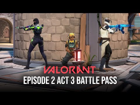 VALORANT Episode 2, Act 3 battle pass And Breeze Map Gameplay