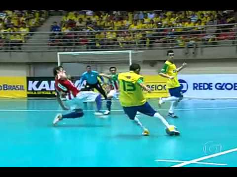 Gols de Brasil 6X1 Paraguai - Sul Americano de Futsal 2013