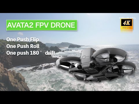 DJI AVATA2　One Push Flip・One Push Roll・One push 180° drift　色々やってみた