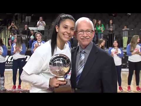 Highlights and MVP award of Nada Meawad. NAIA National Championship  Final Match, 1.12.2018