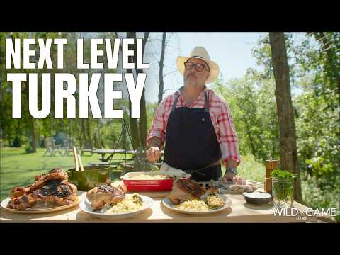 Andrew Zimmern's Perfect Fire-Grilled TURKEY LEGS -- Turkey Done Right