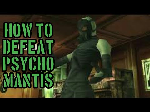 How to defeat psycho mantis without changing controller port?