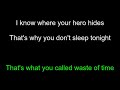 The Cardigans Never Recover Karaoke