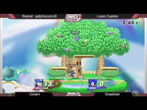 CFLS54 -  MS Ookami (Megaman) v Streetshark (Sonic) - Game 2/3 - Losers Quarters