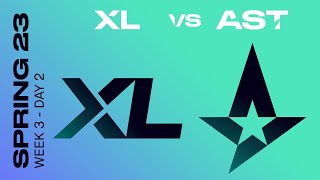 LEC Spring Split 2023 - W3D2 - XL vs AST