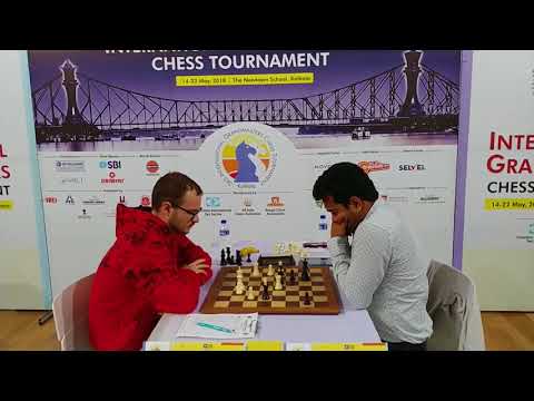 Final moments: GM Ivan Rozum takes sole lead