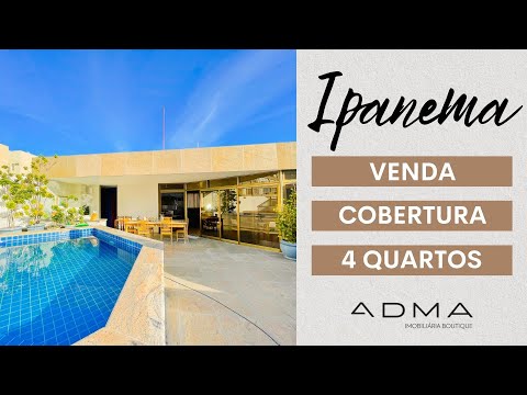 CRCO40108 | VENDA | COBERTURA | IPANEMA | RIO DE JANEIRO