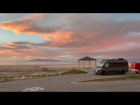 Sunset at Bridger Bay Campground