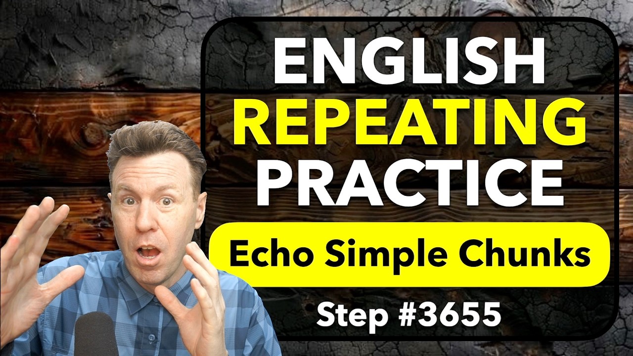 Repeat-After-Me SIMPLE CHUNKS Echo me and Speak English