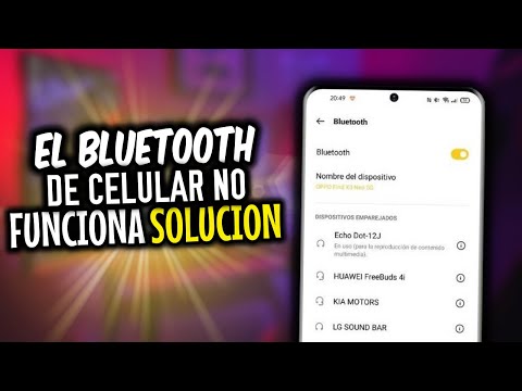 No funciona el Bluetooth de mi celular | Solución Rapida ✅