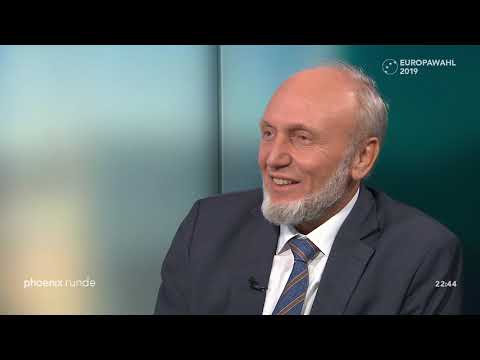 phoenix runde "Europawahl 2019: Schlagabtausch in Brüssel - Wer hat die Nase vorn?" vom 15.05.19