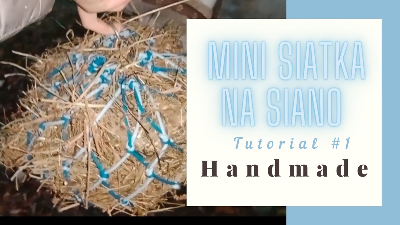 MINI SIATKA NA SIANO| TUTORIAL #1 | JuliaCavalls