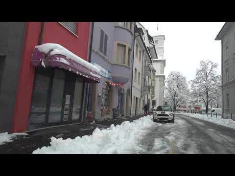 Beautiful  Switzerland , Beautiful Olten in winter time.