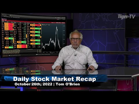 October 26th, Daily Market Recap - 2022