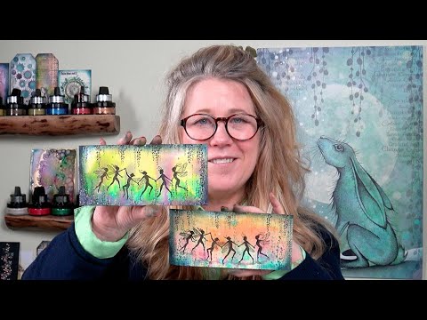 Dancing Fairies by Tracey Dutton - A Lavinia Stamps Tutorial