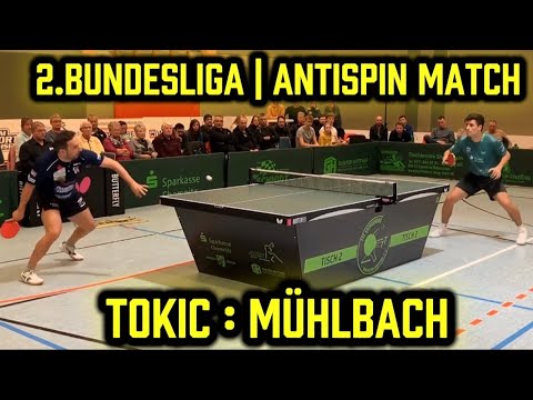 2.Bundesliga🏓|  😯WAS EIN MATCH Vs. ANTISPIN🔄 C.Mühlbach : B.Tokic 