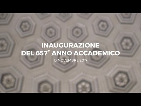 Inaugurazione anno accademico 2017/18 - La cerimonia integrale