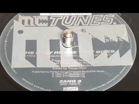 MC Tunes Vs. 808 State - The Only Rhyme That Bites (1990 7" Single)