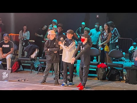 Ronix, Kazmatazz, and Wilson (aka Hairy Stylez Crew) at the Pro Breaking Tour 3v3