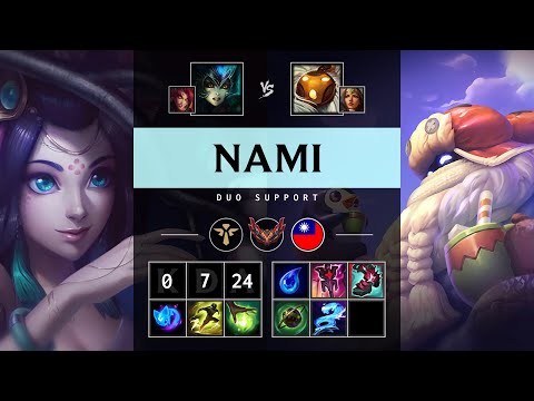 Nami Support vs Bard - TW Grandmaster Patch 25.11