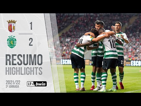 Highlights | Resumo: SC Braga 1-2 Sporting (Liga 21/22 #2)