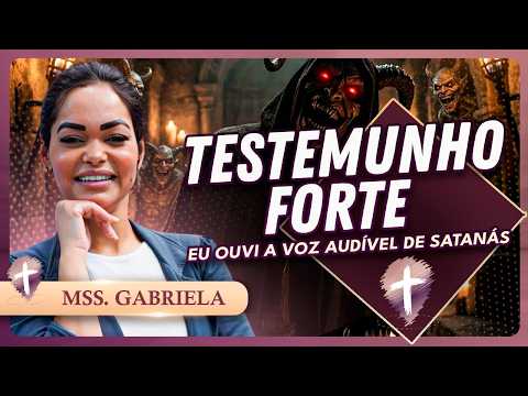 Você vai se EMOCIONAR com esse TESTEMUNHO: MUITO FORTE ! | Miss. Gabriela