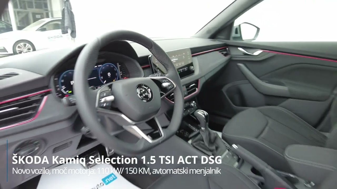 Škoda Kamiq Selection 1.5 TSI DSG