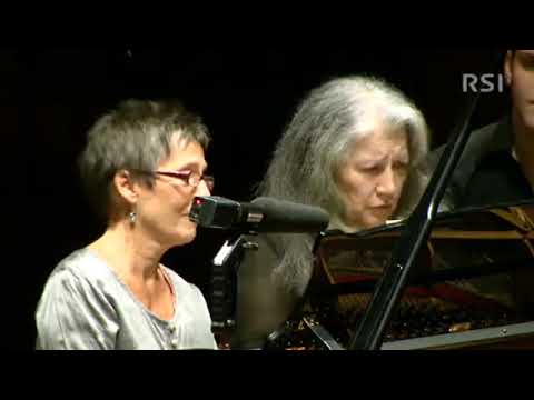 Maria Joao Pires and Martha Argerich play "Sonata K.381" by Mozart