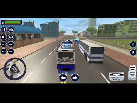 Euro Coach Bus Simulator 2020: City Bus Driving Games - Android Gameplay