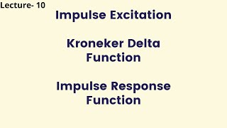 10- Impulse Excitation | Structural Dynamics