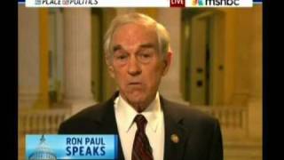 Ron Paul On 2012, Taxes, Unions & More (Cenk Uygur MSNBC Interview)