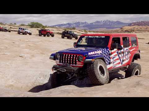 EVO's 2018 Jeep Wrangler JL with OVER 15 Inches of Suspension Travel!!!