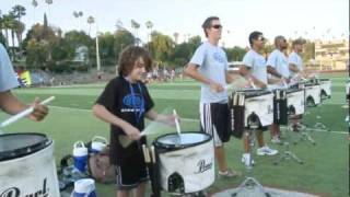 2010 Blue Devils drumline - 12 yr old Brandon MORE