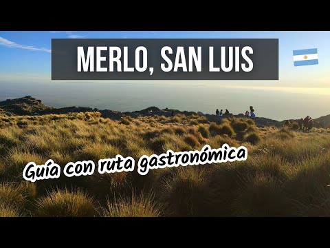 VILLA DE MERLO  | Qué hacer y DÓNDE COMER | Cómo llegar desde Chile