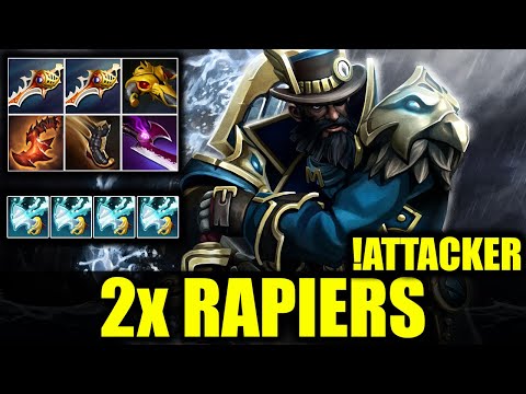 2x RAPIERS - !Attacker - Kunkka - Dota 2 Pro Game Highlights