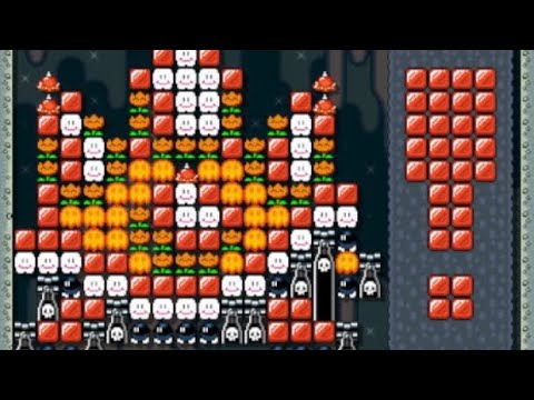 ★| Spiky Spiny Gimmicks |★ by ßetaßros 🍄 Super Mario Maker 2 ✹Switch✹ #aqe