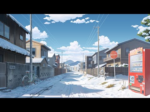 Video Thumbnail: winter in japan. 🧣 anime lofi mix