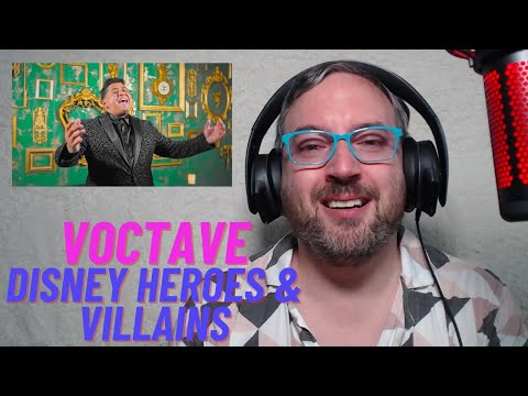 Reaction - "Disney Heroes & Villains" medley by Voctave