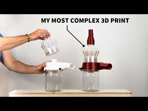 Dieser 3D-Druck hat mir stundenlange Arbeit erspart – Bau eines Zyklonabscheiders