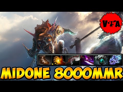 Dota 2 - MidOne 8000 MMR Plays Slark vol #1 - Ranked Match