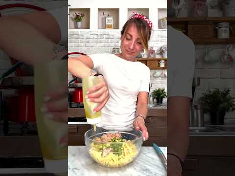 PASTA FREDDA ZUCCHINE E TONNO ricetta veloce